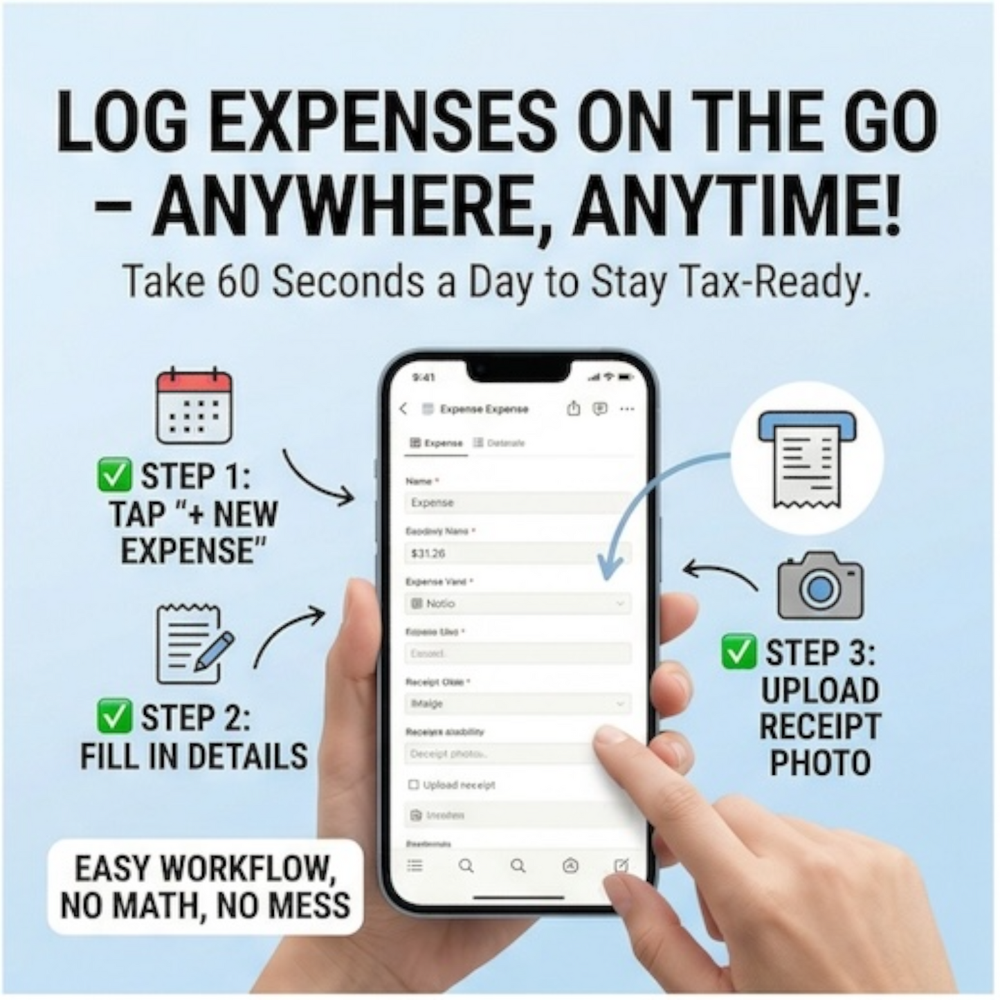 Notion Template Expense Tracker For Handmade Jewelry Sellers